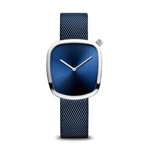 BERING Blue Stainless Steel Dress Women's Watch